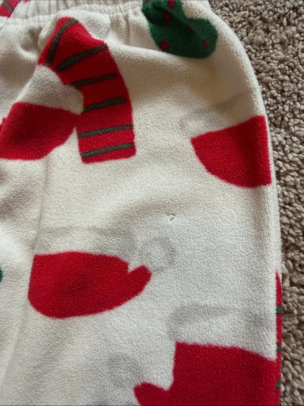 4T Red 'First Out of Bed!' Holiday Pajama Set